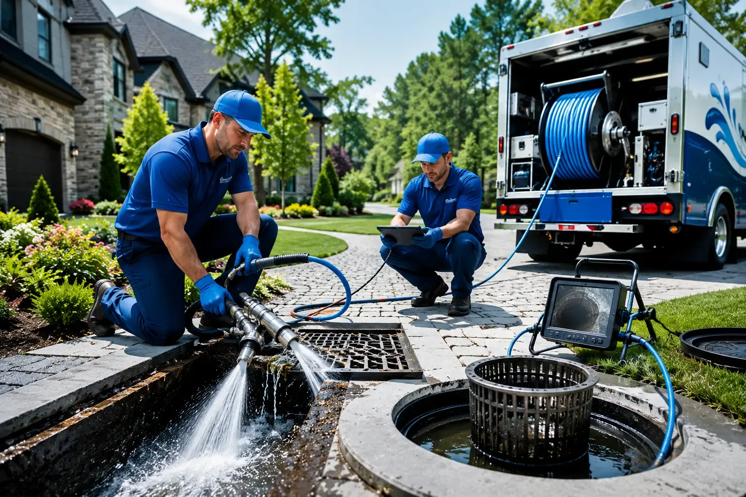 Local outdoor drain cleaning professionals in Kellyville, OK